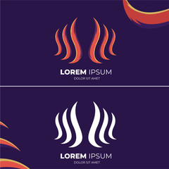 Company logo with modern shape style and futuristic.  