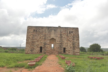 Fototapeta na wymiar Jail at Gandikota Fort, Andhra Pradesh, India