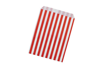 open paper envelopes red, stripe