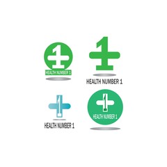 HEALT LOGO VECTOR ILLUSTRATION TEMPLATE