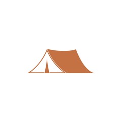 Tent logo template vector icon design