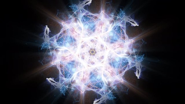 Video Background 2468: The Flower of Life (Loop).