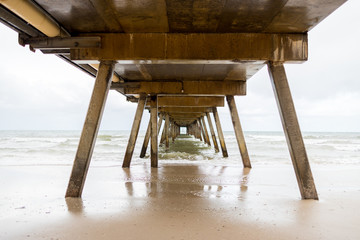Under the pier