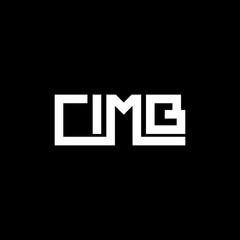 Letter CIMB Modern Text Creative Logo Design Template Element Vector