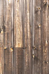 Closeup of weathered abstract wooden planks
