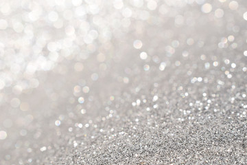 silver glitter abstract background	