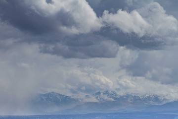 Obraz premium Fall Salt Lake Valley