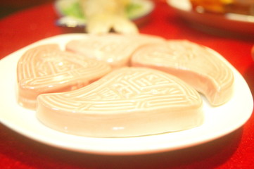 Traditional cuisine model landscape in chaozhou, China