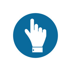 Obraz premium hand handshake icon vector design symbol
