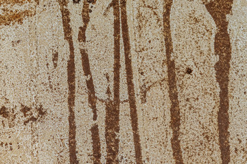 Old rusty zinc plate surface  galvanized, corrugated iron siding vintage texture background