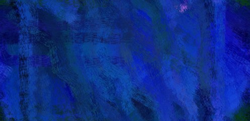 abstract seamless pattern brush painted design with copy space for your text and midnight blue, very dark blue and strong blue color. can be used as wallpaper, texture or fabric fashion printing