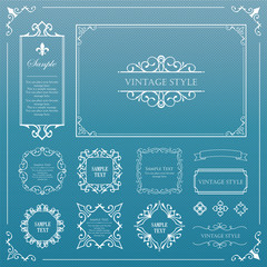 高級　フレーム　ビンテージ　アンティーク調　コピースペース　ラグジュアリー