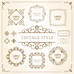 高級　フレーム　ビンテージ　アンティーク調　コピースペース　ラグジュアリー