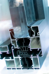 Aluminum profile for window, door, bathroom box