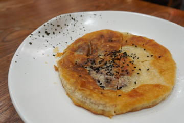 Baba, in Chinese means pancake made from flour; rice plantation is hard in Lijiang, so wheaten food is staple for the Naxi China, Yunnan.  