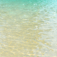 Swimming pool and sunlight reflection