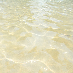 Swimming pool and sunlight reflection