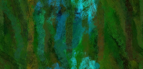 endless pattern. grunge abstract background with very dark green, light sea green and teal green color. can be used as wallpaper, texture or fabric fashion printing