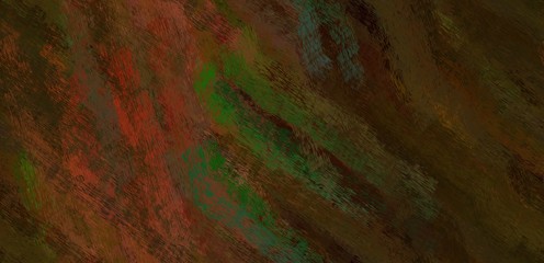 abstract seamless pattern brush painted texture with very dark green, chocolate and dark olive green color. can be used as wallpaper, texture or fabric fashion printing