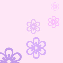 Fototapeta na wymiar Colorful floral pattern