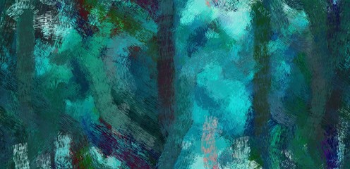 grunge background with copy space for your text and dark slate gray, medium turquoise and pastel blue color