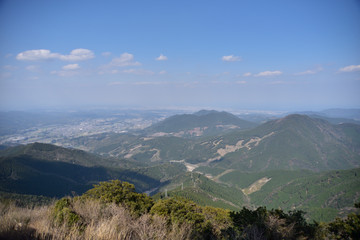 鰐塚山からの眺め