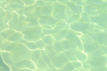 Reflections on a surface of a water