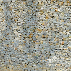 Stone background, texture of stone grey brick wall