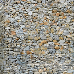Stone background, texture of stone grey brick wall