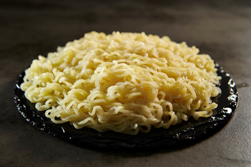 Boiled instant noodle, cold noodle 