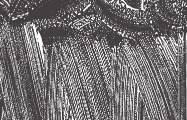 Grunge texture. Distress black grey rough trace. A
