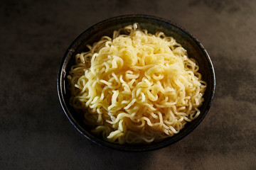 Boiled instant noodle, cold noodle 