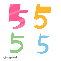 ５（数字）