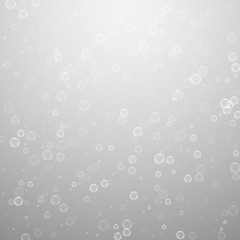 Fototapeta na wymiar Soap bubbles abstract background. Blowing bubbles 