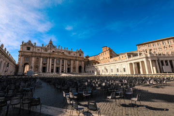 Obraz premium Cozy Streets and Places in the Rome, Italy