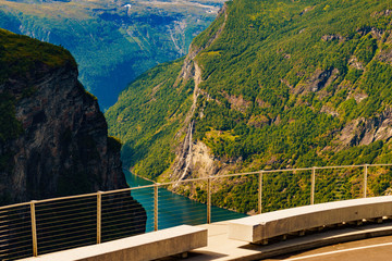 Ornesvingen viewing point Norway