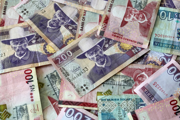 Fototapeta na wymiar Namibia Dollar