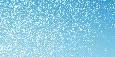 Beautiful falling snow Christmas background. Subtl