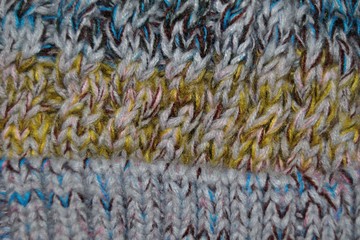 Textura de lana de colores