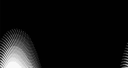 Wave halftone pop art background abstract vector comics style blank layout template with clouds beams and isolated dots pattern. For sale banner for your designe 1960s. with copy space eps10