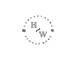  Initial HW vintage logo template