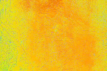 Yellow painted vintage texture