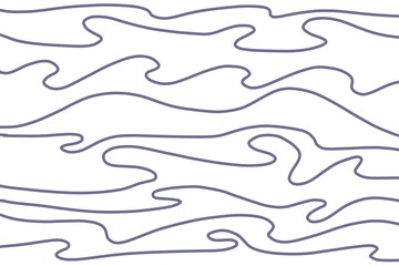 Fototapeta premium Continuous line drawing abstract background