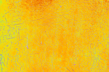 Yellow painted vintage texture