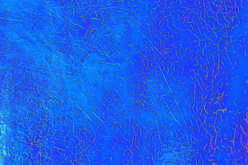 Blue dark vintage cracked damage texture