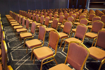 chairs in conference hall