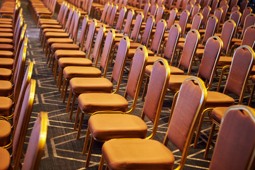 chairs in conference hall