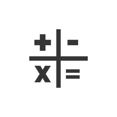 Calculator Icon Vector Illustration