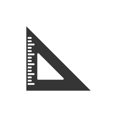 Ruler Icon Vector Illustration