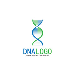 DNA vector logo design template.modern medical logotype.laboratory science icon symbol.colorful pharmacology sign-vector